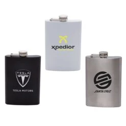 8 Oz. Stainless Steel Flask