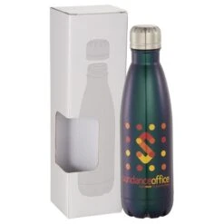 Aurora Copper Vac Bottle 17 Oz. With Window Box