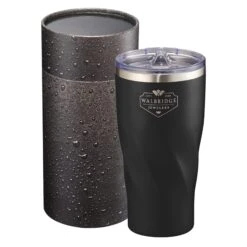20 Oz. Hugo Copper Vac Powder Coating Tumbler W/Cylindrical Gift Box
