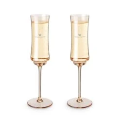 Tulip Champagne Flute In Amber By Twine Living®