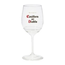 14oz Stemmed Plastic Wine Glass (Detachable)