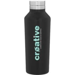 16.9 Oz H2go Manhattan - Powder (Matte Black)
