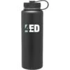 40 Oz H2go Venture - Powder (Matte Black)