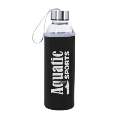 18 Oz. Aqua Pure Glass Bottle