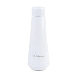 Aviana™ Wisteria Double Wall Stainless Wine Bottle - 25 Oz. - White Opaque Gloss