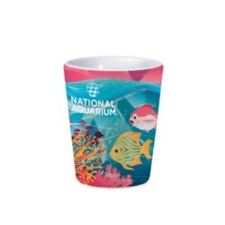 2 Oz. White Matte Shot Glass