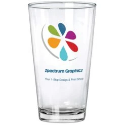 16 Oz. Pint Glass - USA