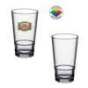 16 Oz. Clear Stackable Acrylic Pint Mixing Glass (Screen Printed)