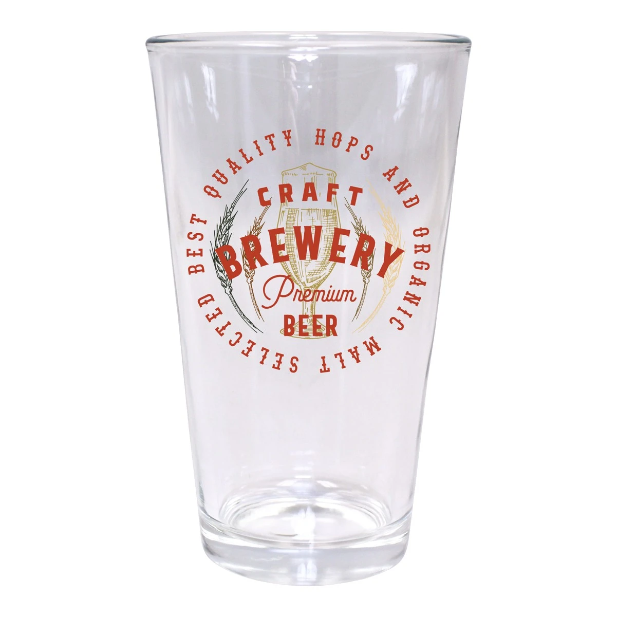16 Oz. Pint Glass, Full Color Digital 1 16 Oz. Pint Glass, Full Color Digital