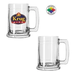 15oz Beer Stein Tankard - Dishwasher Resistant - Precision Spot Color