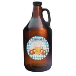 64 Oz. Amber Glass Growler Jug