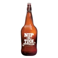 32 Oz. Amber Growler Jug Bottle
