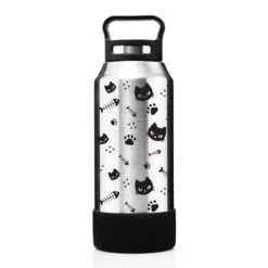 32 Oz Growler Bottle With Silicone Bowl