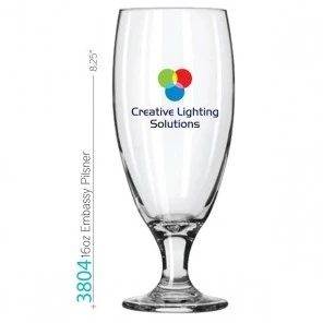 16 Oz. Libbey® Embassy Pilsner Glass 1 16 Oz. Libbey® Embassy Pilsner Glass