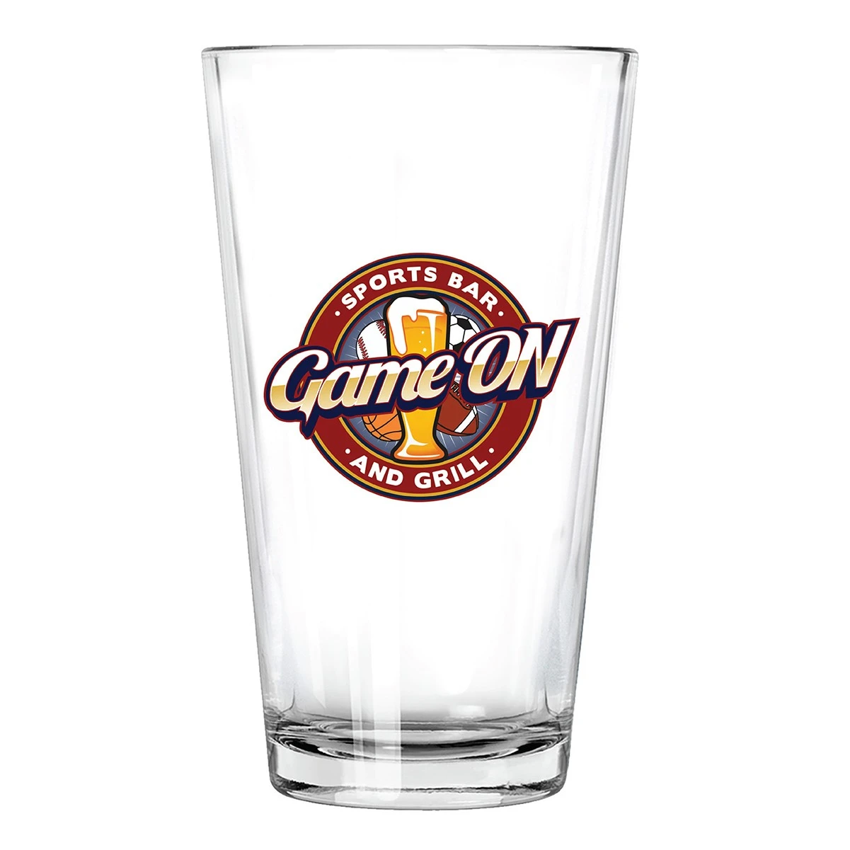 16 Oz. Pint Glass - USA, Full Color Digital 1 16 Oz. Pint Glass - USA, Full Color Digital