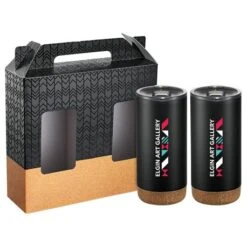 Valhalla Copper Vacuum Tumbler Gift Set W/Cork